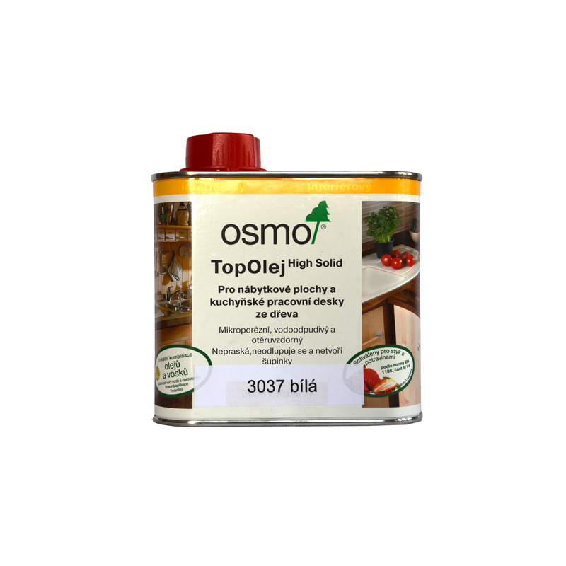 3037 Top olej Bílý 0,5 l